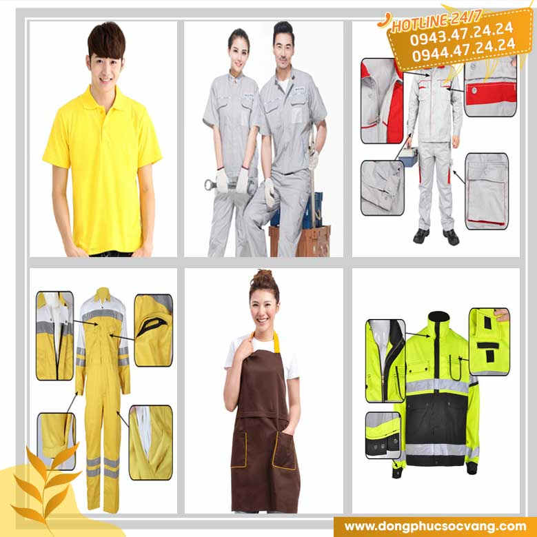 đồng phục tại sóc vàng uniform