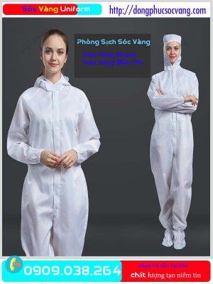 Quần áo phòng sạch chống tĩnh điện SV10