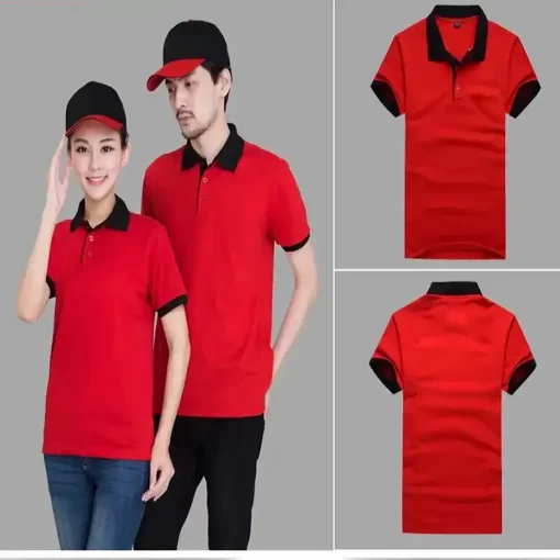 áo thun công nhân SV4 - đỏ