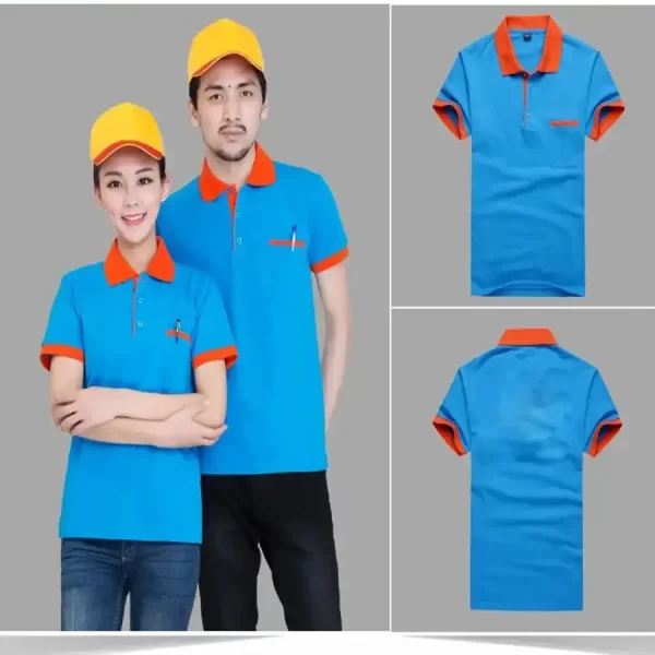 áo thun công nhân SV4 xanh