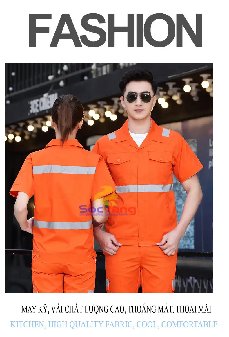 Quần áo công nhân sv24