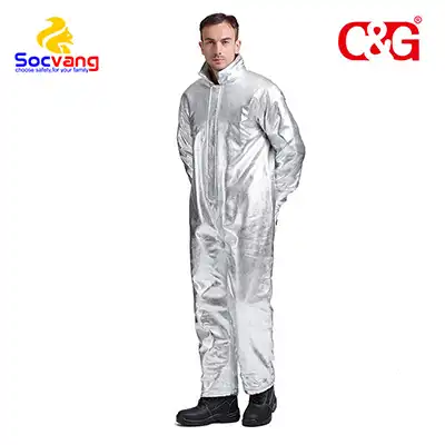 Quần áo chịu nhiệt tráng nhôm C&G 1200-3