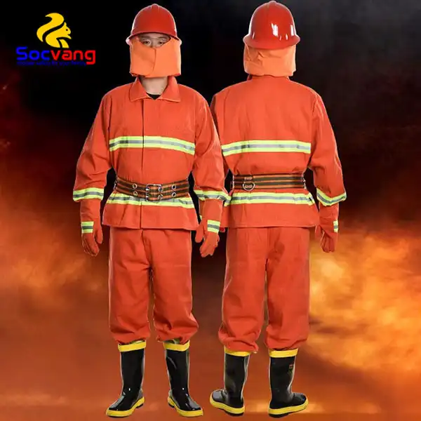 Quần áo chống cháy TT56 màu cam-7