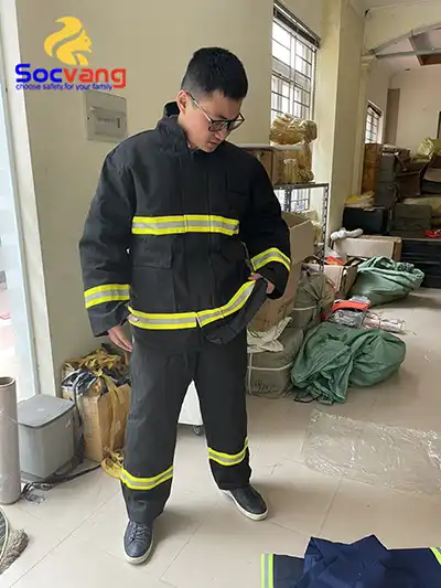 Quần áo chống cháy TT56-6