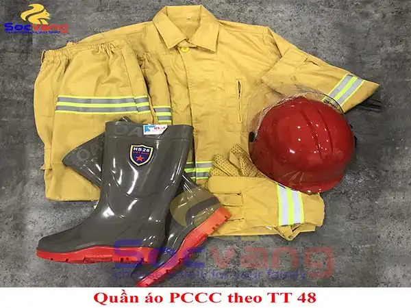 Quần áo PCCC thông tư 48