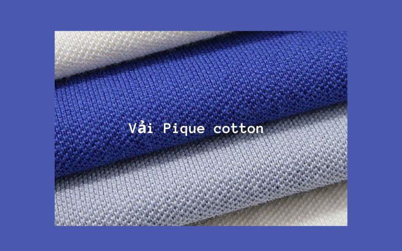 Vải Pique Cotton