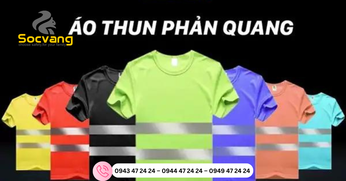 Ứng dụng của Áo thun phản quang