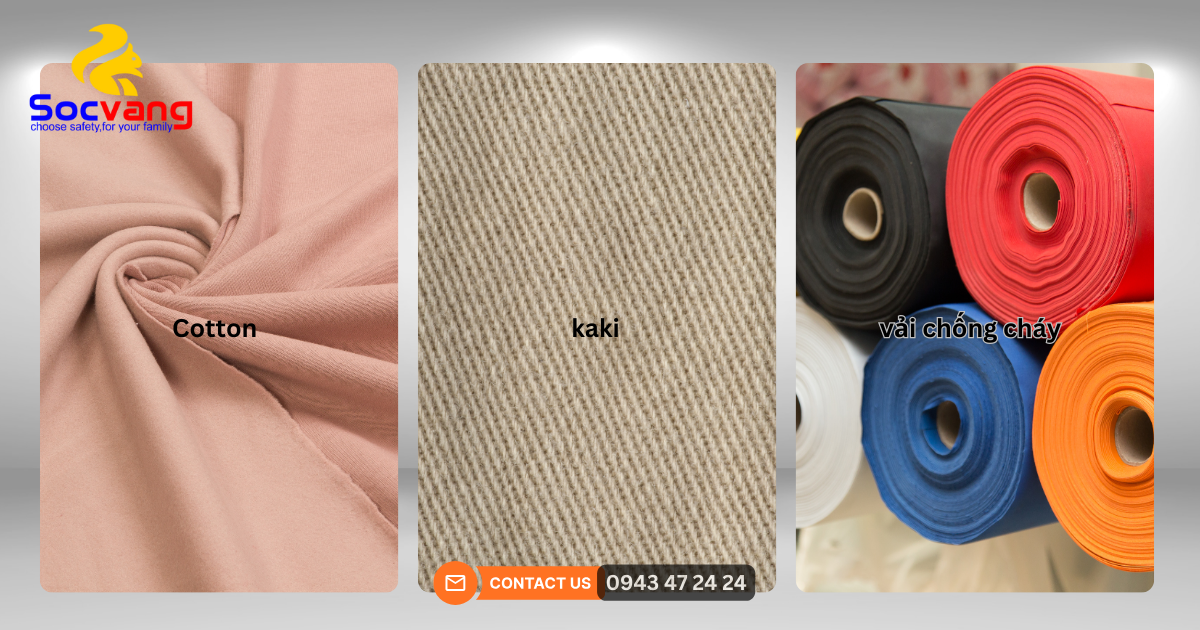 Chất Liệu Vải Thường Dùng Để May Quần Áo Bảo Hộ