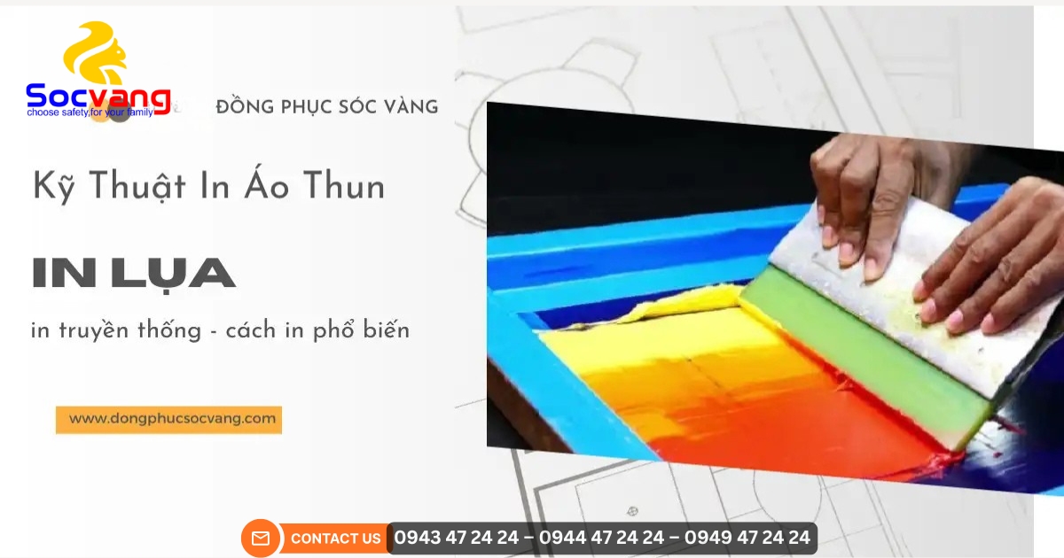 In Lụa Trên đồng Phục