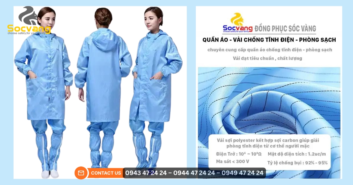 Top Mẫu Quần áo Chống Bụi được ưa Chuộng